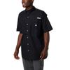 Columbia Sportswear Short Sleeve Bonehead Shirt BLACK Lg view 1
