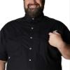 Columbia Sportswear Short Sleeve Bonehead Shirt BLACK Lg view 3
