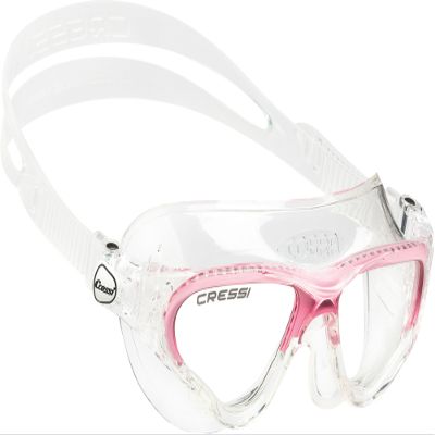 Cressi Cobra, Clear/Pink, Clear Lens