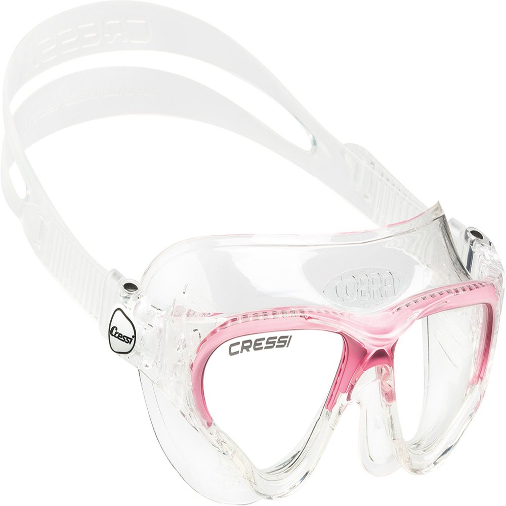 Cressi Cobra, Clear/Pink, Clear Lens