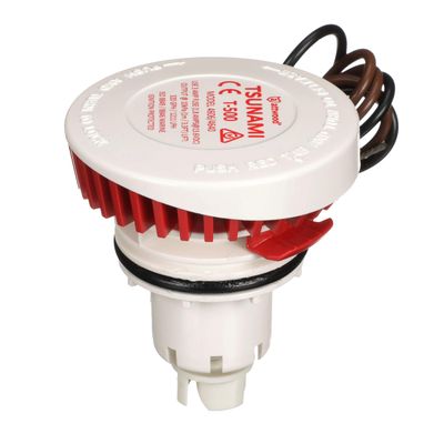 Attwood 4620-6 Tsunami Replacement Motor Cartridge, for Model T500 Pumps, 500 GPH, 12-Volt, 29-Inch Wire