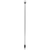 attwood 5110-42-7 All-Round Frosted Globe Light, 2-Mile 360-Degrees Illumination, 9-Watt Wedge-Base Lamp, 42-Inch Pole view 1