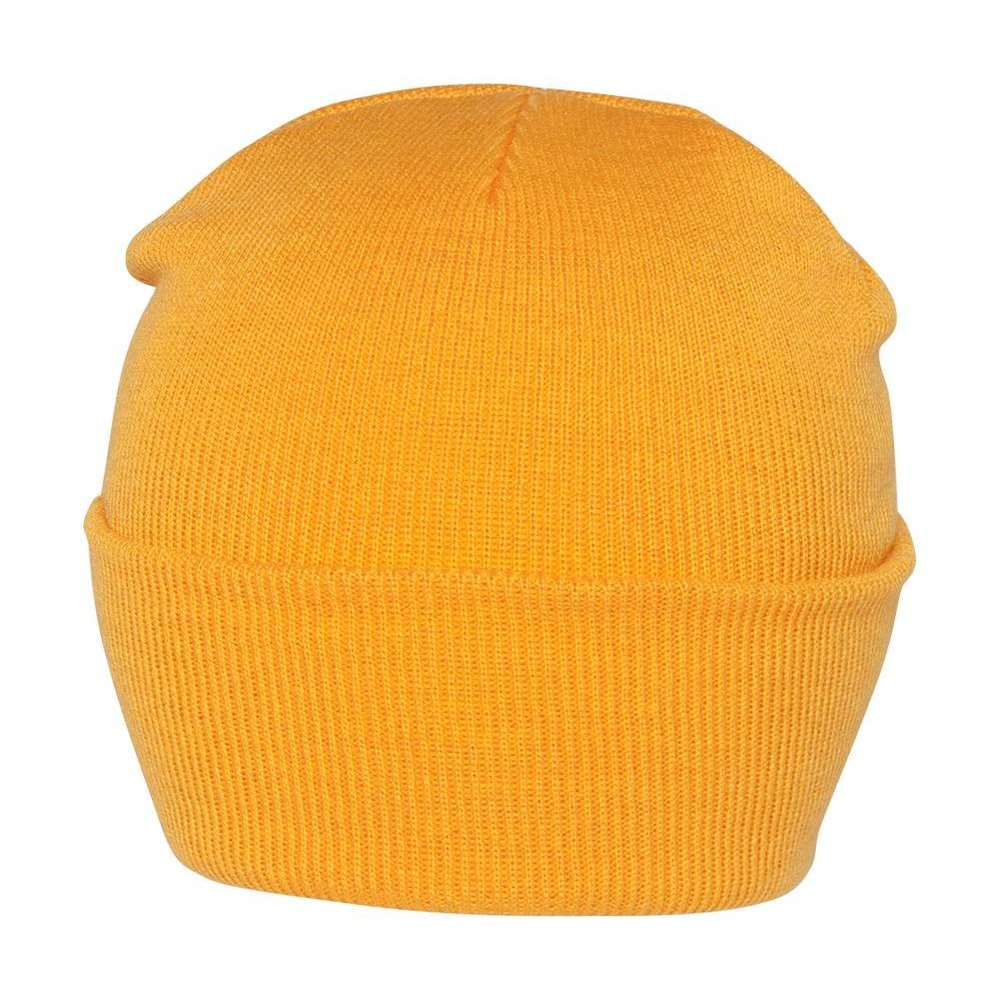Blank Long Cuff Beanie - Yellow Gold