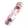 Punisher Complete Skateboard for Beginners 31.5" x 7.75" Skate Board for Girls Adults Kids Teens with 7 Layers Canadian Maple Double Kick Concave Deck & ABEC-7 High Speed Bearings (Cherry Blossom) view 1