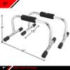 JFIT Tall 9 Pro Push Up Bar Stand - Durable Metal Fitness Equpiment Made in Taiwan - Padded Handles For Secure Grip, Non Skid Feet, Elevated Bar For Enhanced Push Ups view 3
