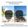 HUMVEE Pilot Sunglasses - Polarized Aviator Sunglasses Bayonette, 52mm, Matte Silver Frame, Gray Polarized Lens view 2