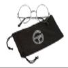 Gravity Shades Circular Silver Frame Clear Lens Glasses view 3