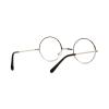 Gravity Shades Circular Silver Frame Clear Lens Glasses view 4