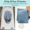 Cleanwaste Original WAG Bag Portable Toilet (12 Pack) - Go Anywhere Kit For Camping, Boating, Travel - NASA Gelling Powder for Poop/Pee view 4