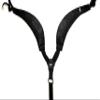 IZZO Golf Comfort Swivel Dual-Strap Golf Bag Strap, Medium/Large,Black view 1