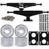 TGM Skateboards Core Black Longboard Trucks Bigfoot Wheels Package 70mm Pathfinders (Clear, 6.0 inch) view 1