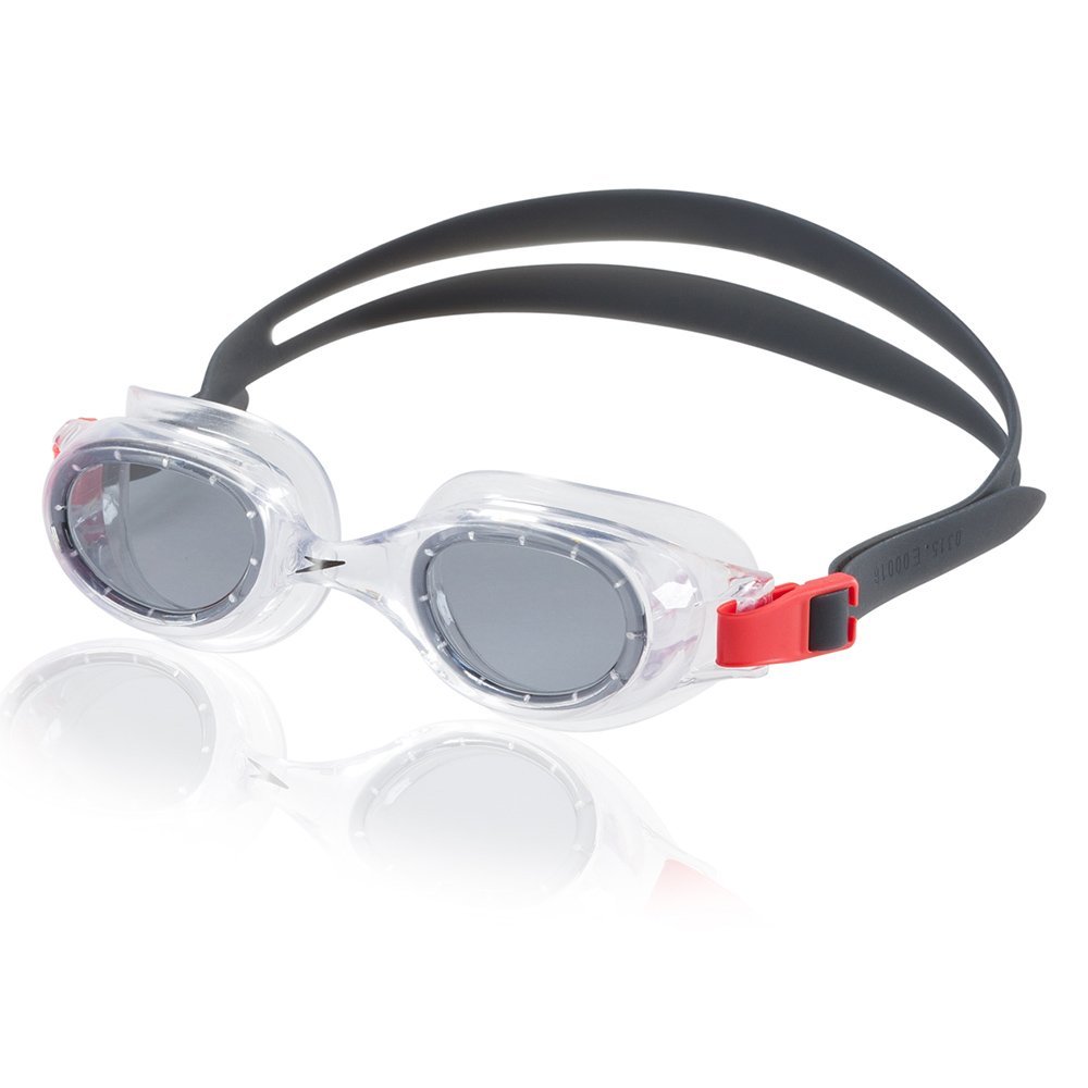 Speedo Unisex-Adult Swim Goggles Hydrospex Classic, Smoke Ice