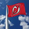 Rico Industries NHL New Jersey Devils 3-Foot by 5-Foot Single Sided Banner Flag with Grommets view 3