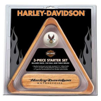 Harley-Davidson 3-Piece Billiard Starter Set