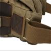 Sechunk Vintage Military Leather Canvas Laptop Bag Messenger Bags Medium Army Green view 4