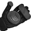 YS Sport Adult Longboard Gloves - Downhill Slide Gloves with 2 Set Replaceable Slider Puck Set, Black view 2