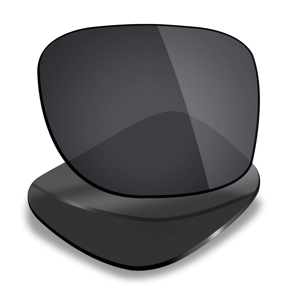 Mryok UV400 Replacement Lenses for Oakley Holbrook OO9102 - Stealth Black