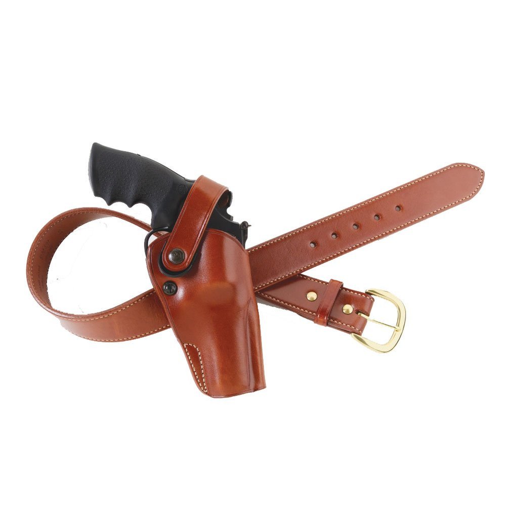 Galco Gunleather Dual Action Outdoorsman Holster for S&W N FR .44 Model 29/629 4-Inch (Tan, Right-Hand), (DAO126)