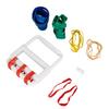 CanDo 10-1865 Latex Free Rubber Band Hand Exerciser with 25 Bands view 1