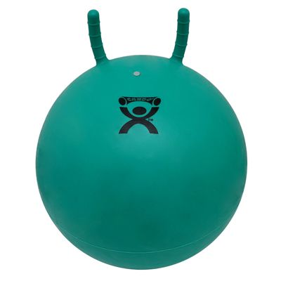 CanDo 30-1827 Inflatable Exercise Jump Ball, 20", Green