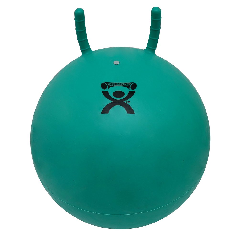 CanDo 30-1827 Inflatable Exercise Jump Ball, 20", Green