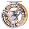 Sougayilang Fly Fishing Reel Large Arbor 2+1 BB with CNC-machined Aluminum Alloy Body and Spool in Fly Reel Sizes 7/8 view 2