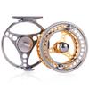 Sougayilang Fly Fishing Reel Large Arbor 2+1 BB with CNC-machined Aluminum Alloy Body and Spool in Fly Reel Sizes 7/8 view 4