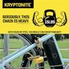 Kryptonite New York FAHGETTABOUDIT 1415 Bike Chain Lock, 3.25 Feet Long 14mm Steel Chain 15 Pounds Heavy Duty Anti-Theft Bicycle Lock with Keys, 10/10 Security Rating for E-Bike E-Scooter Motorcycle view 2
