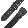 Aker Leather B01 Sam Browne Duty Belt, Black Basketweave, Full Leather-Lined, 2.25 Wide with Two-Prong Chrome Buckle, Size 32, Order 2 Sizes Up, Made in USA view 3