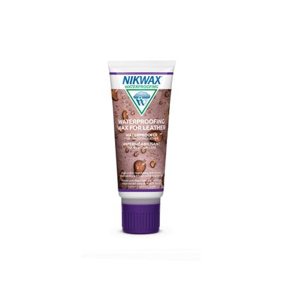 Nikwax Waterproofing Wax for Leather, Cream, Restores DWR Water Repellency, Shoe Care, Boot & Footwear Cleaner, Rain Protection, Safe for Gore-Tex