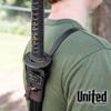 United Cutlery Universal Shoulder Harness Sword Sheath | Fits Traditional, Wakizashi, European Swords | Fully Adjustable | Overall length: 22 1/4" view 4