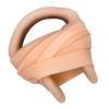 Splaqua Swimming Nose Clip with String - Comfortable Soft Latex Plugs for Kids and Adults - Neutral Beige (One Pack) view 1