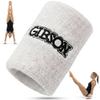Reisport Wristbands, White Gymnastics Wristbands, UNISEX, ONE SIZE, 5 Inch, Wrist Protection, Gymnastics Grips, Sweatbands view 1