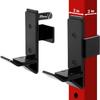 Yes4All J-Hooks Barbell Holder for Power Rack - J Hook Weight Rack / Fitness Racks J Hook - Fit 2x2 inch Square Tube (Pair) view 1