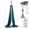F.Life Aerial Silk Yoga Hammock Strater Kit -10 Yards For Flying Yoga (Dark green) view 1