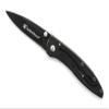 Smith & Wesson CKLPB 5.3in High Carbon S.S. Folding Knife with a 3.2in Drop Point Blade and Stainless Steel Handle for Outdoor, Tactical, Survival and EDC,Black view 1