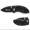 Smith & Wesson CKLPB 5.3in High Carbon S.S. Folding Knife with a 3.2in Drop Point Blade and Stainless Steel Handle for Outdoor, Tactical, Survival and EDC,Black view 3