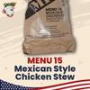 Meals Ready to Eat Surplus (Pack of 4) - MRE Emergency Food Rations w/Assorted Flavors for Camping, Survival & More - 2015 Package date or Newer view 4