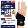 Doctor Developed Wrist Brace, Wrist Wraps for Carpal Tunnel Arthritis, Tendonitis, Hand Support, Ideal for Fitness, Weightlifting - Handbook Included (Wrist Brace 1 Pack) view 1