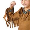 Fun World Native American Boy Costume, Small 4-6, Multicolor view 3