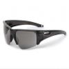ESS Sunglasses Crowbar Black Silver Logo with Clear and Smoke Gray Lens view 1
