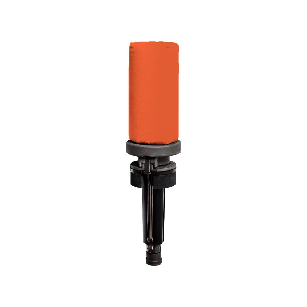 DT SYSTEMS Super Pro Durable Shock-Absorbing Waterfowl Upland Hunting Dog Training Dummy Launcher w/ Floating Scent-Holding Dummy, Blaze Orange