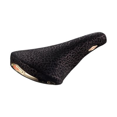 SELLE SAN MARCO Rolls Rino Leather Saddle, Black