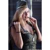 Forum Novelties Deluxe Ammo Belt 60 inch - Bullet Belt Halloween Prop Weapon - Gold & Black view 4