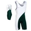 Brute Buckeye Wrestling Singlet - SIZE: X-Large, COLOR: Hunter/White view 1