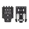 Safariland QLS 1-2 Quick Locking System Kit, Platform Attachment for Duty Holsters and Accessories with Locking Fork and Receiver Plate - Level 1 Retention, Black view 1