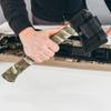 GEAR AID Camo Form Self-Cling and Reusable Fabric Camouflage Wrap, Adds Grip and Shield Hands from Hot or Cold Surfaces to Protect You and Your Equipment, Snow, 2 x 144 Roll, 1 Pack view 4