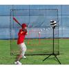 Heater Sports Big League Drop Toss Pitching Machine and Big Play Practice Net view 1