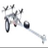 Malone MicroSport 2-Boat MegaWing Kayak Trailer Package view 1