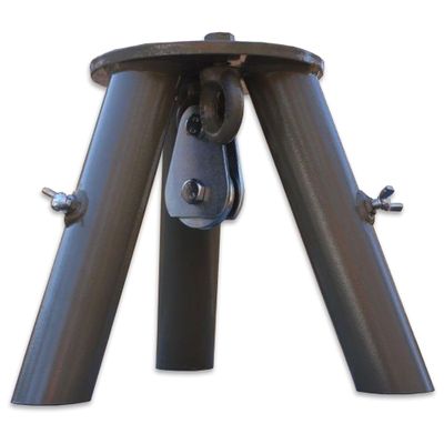 Boss Buck Tripod Header with Pulley, Deer Feeder System Attachment (Feeder Not Included)
